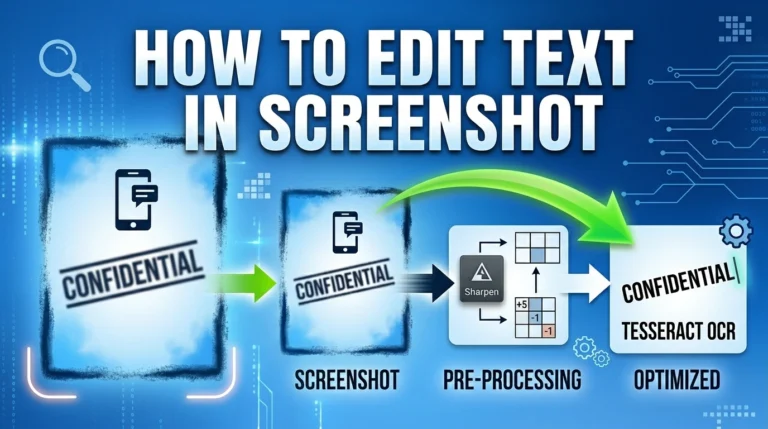 How to Edit Text in a Screenshot